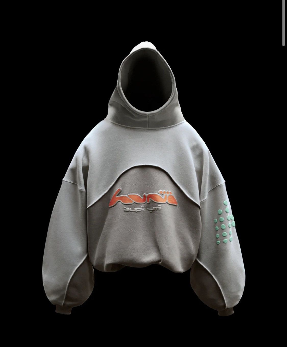HUNI Design HUNI HOODIE LIGHT BROWN Size US XXL / EU 58 / 5 - 1 Thumbnail