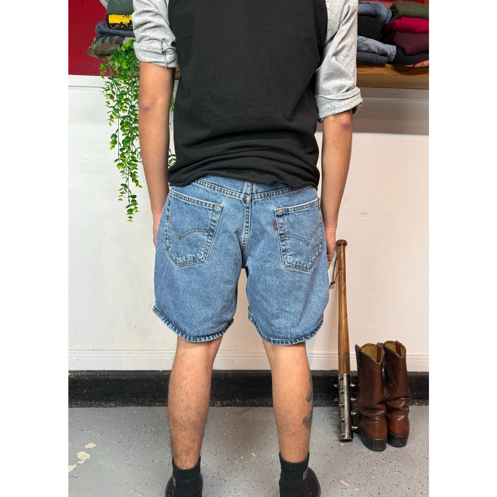 Levi's vintage paper tag levis shorts Size US 30 / EU 46 - 2 Thumbnail