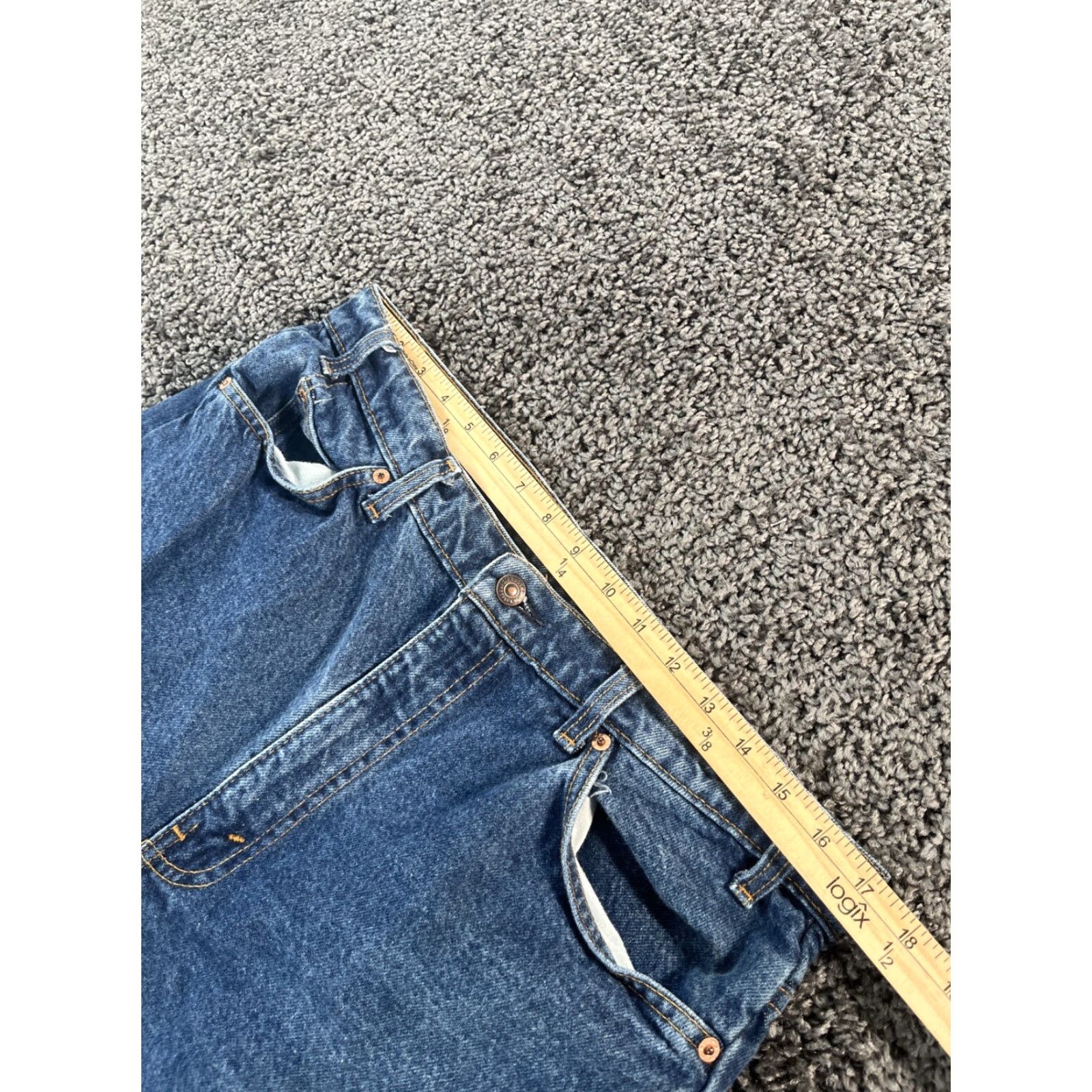 Levi's VTG Levi's 505 Jeans Men 34x31 Regular Classic 90s Grunge 5-Pocket Denim Blue Size US 34 / EU 50 - 4 Thumbnail