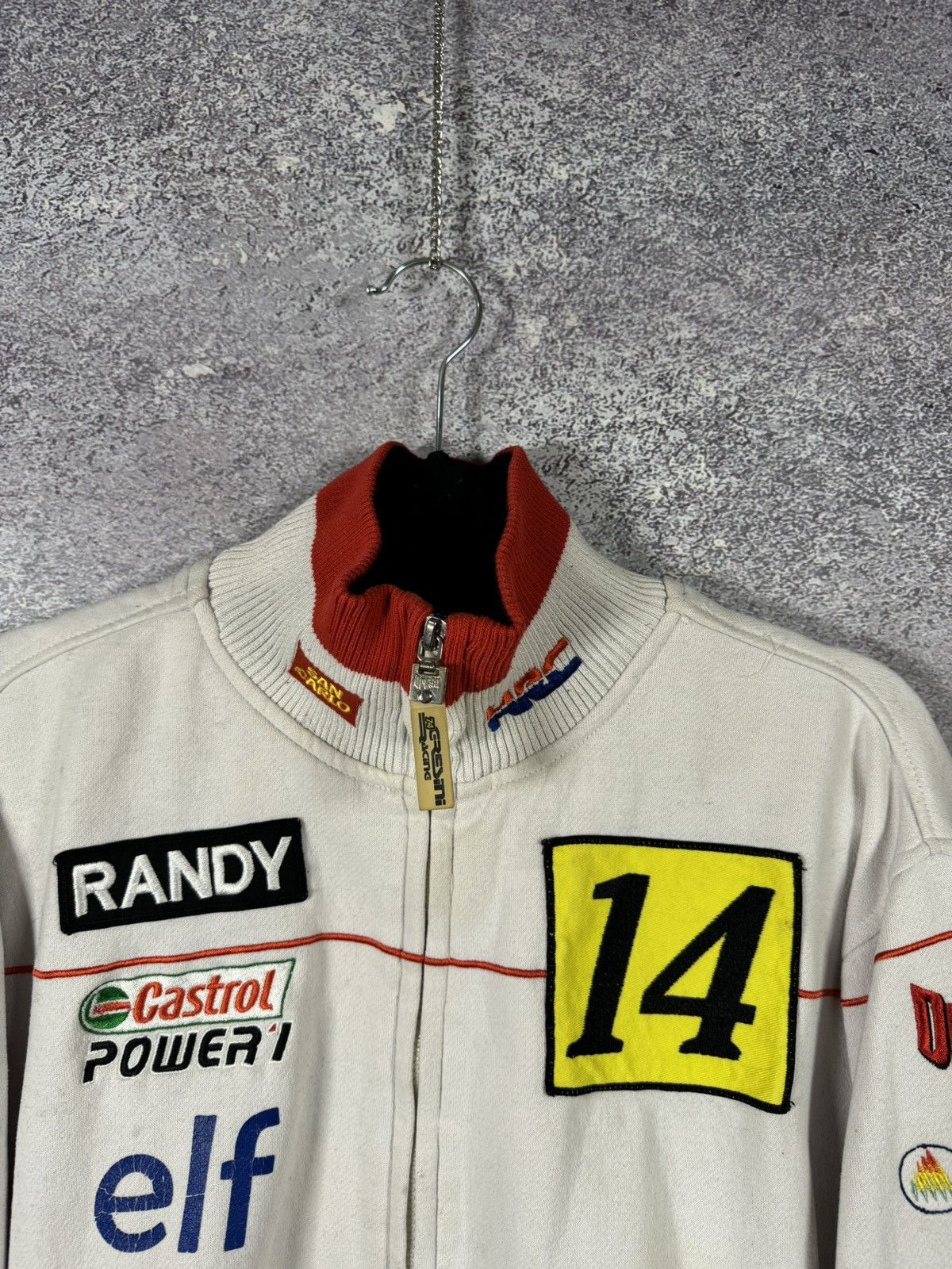 Formula 1 × Honda × Vintage Honda Gresini Racing Patches Zip Hooded F-1 Team Playboy L Size US L / EU 52-54 / 3 - 8 Thumbnail
