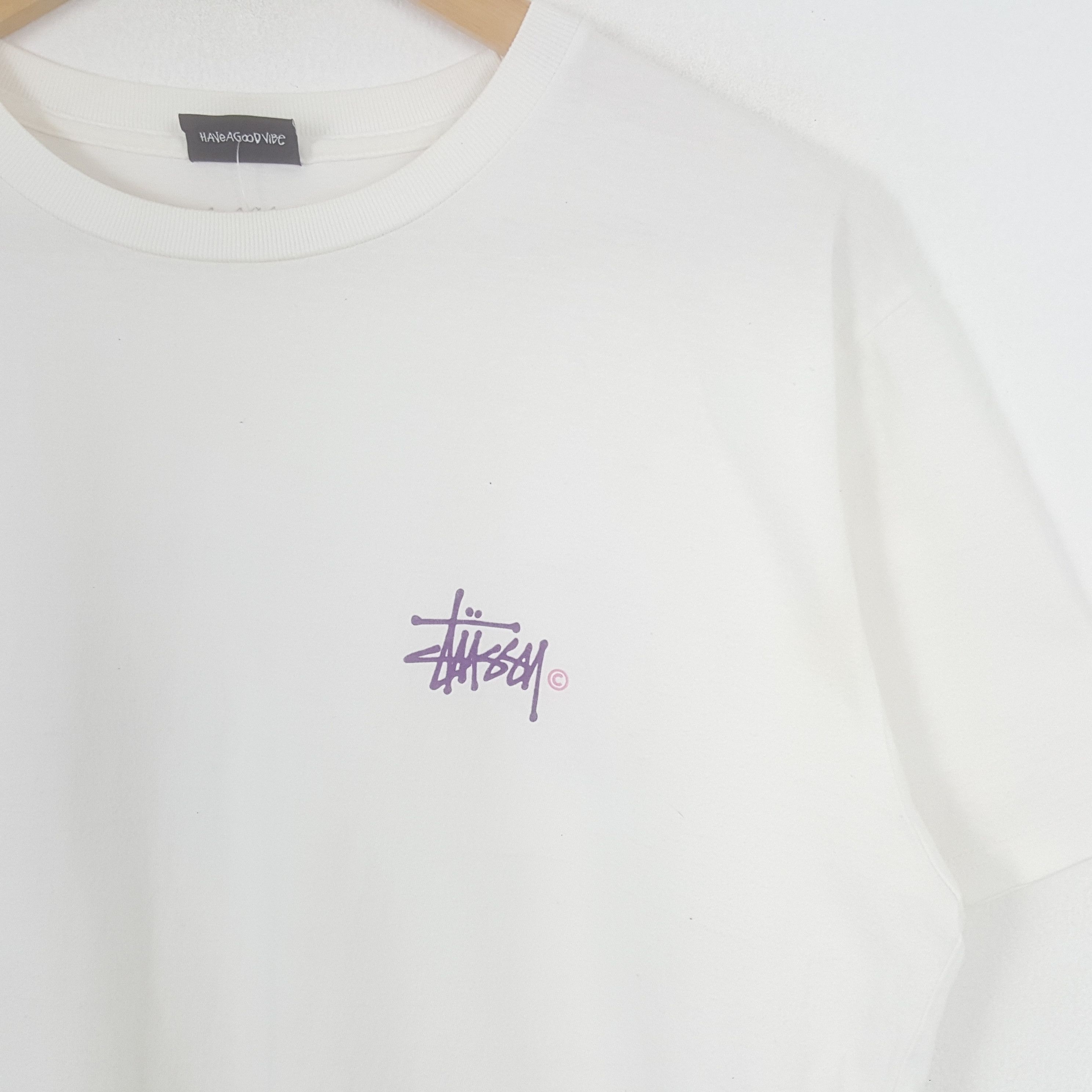 Stussy × Vintage Vintage Stussy American Streetwear Style Tshirt Size US L / EU 52-54 / 3 - 4 Thumbnail