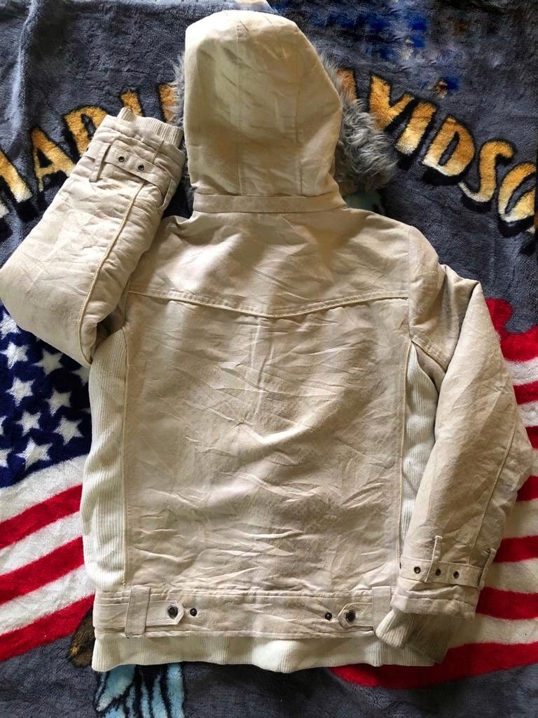 Japanese Brand Berning Sho Mole Skin Faux Fur Hooded Jacket Size US M / EU 48-50 / 2 - 2 Thumbnail