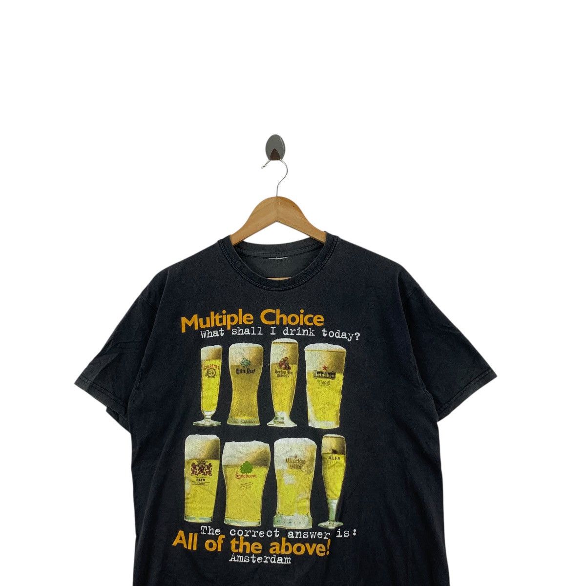 Vintage Vintage AMSTERDAM OKTOBERFEST BEER Fest Tee Shirt Top Size US M / EU 48-50 / 2 - 2 Thumbnail