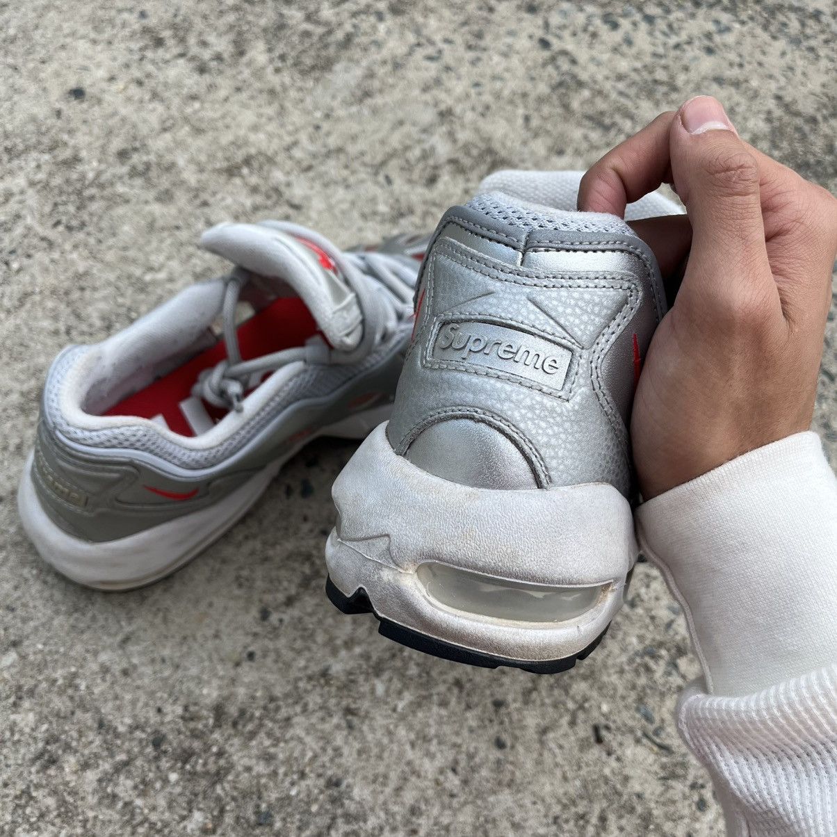 Nike × Supreme Nike x Supreme Air Max 96 (Men’s 10) Size US 10 / EU 43 - 6 Thumbnail
