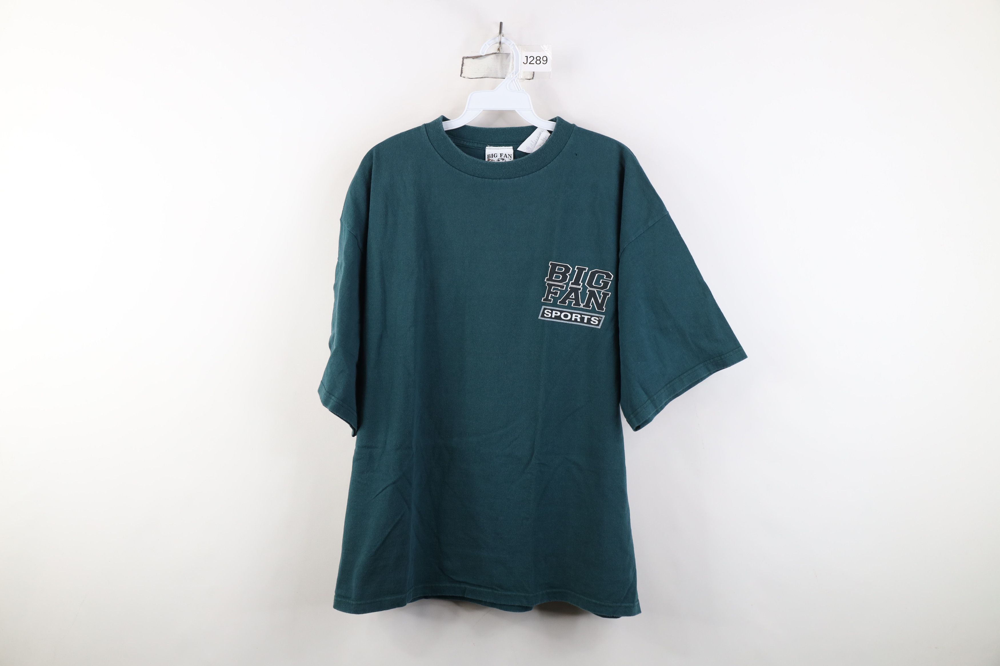 Vintage Vintage 90s Streetwear Big Sports Fan Short Sleeve T-Shirt Size US L / EU 52-54 / 3 - 1 Thumbnail