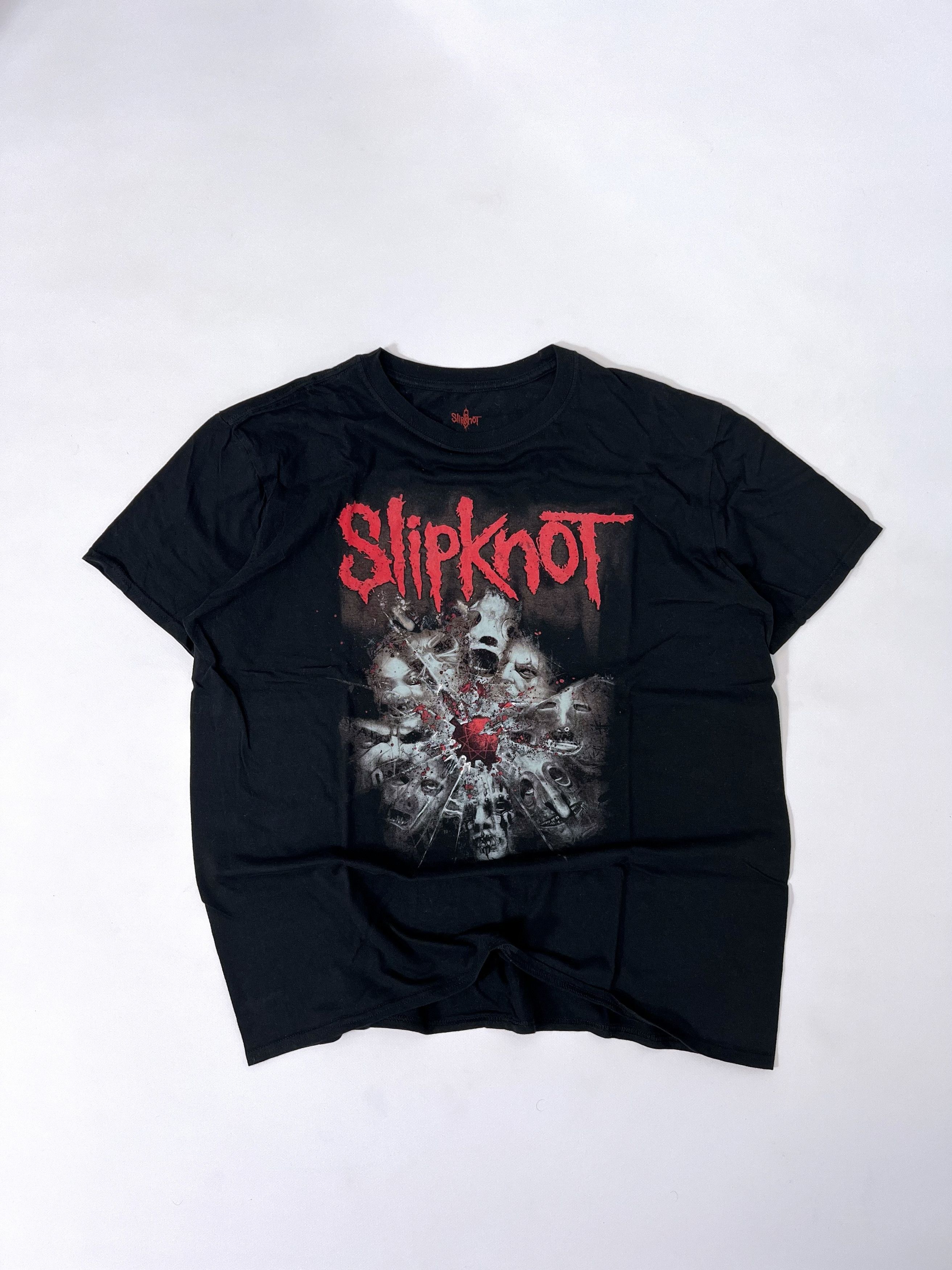 Band Tees Slipknot t-shirt rare shoot through Size US XL / EU 56 / 4 - 1 Thumbnail