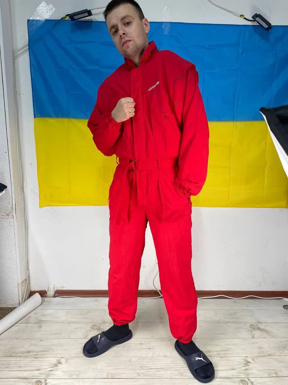 Adidas Vintage Adidas Racing Overalls 90s Made In West Germany Size US 32 / EU 48 - 3 Thumbnail