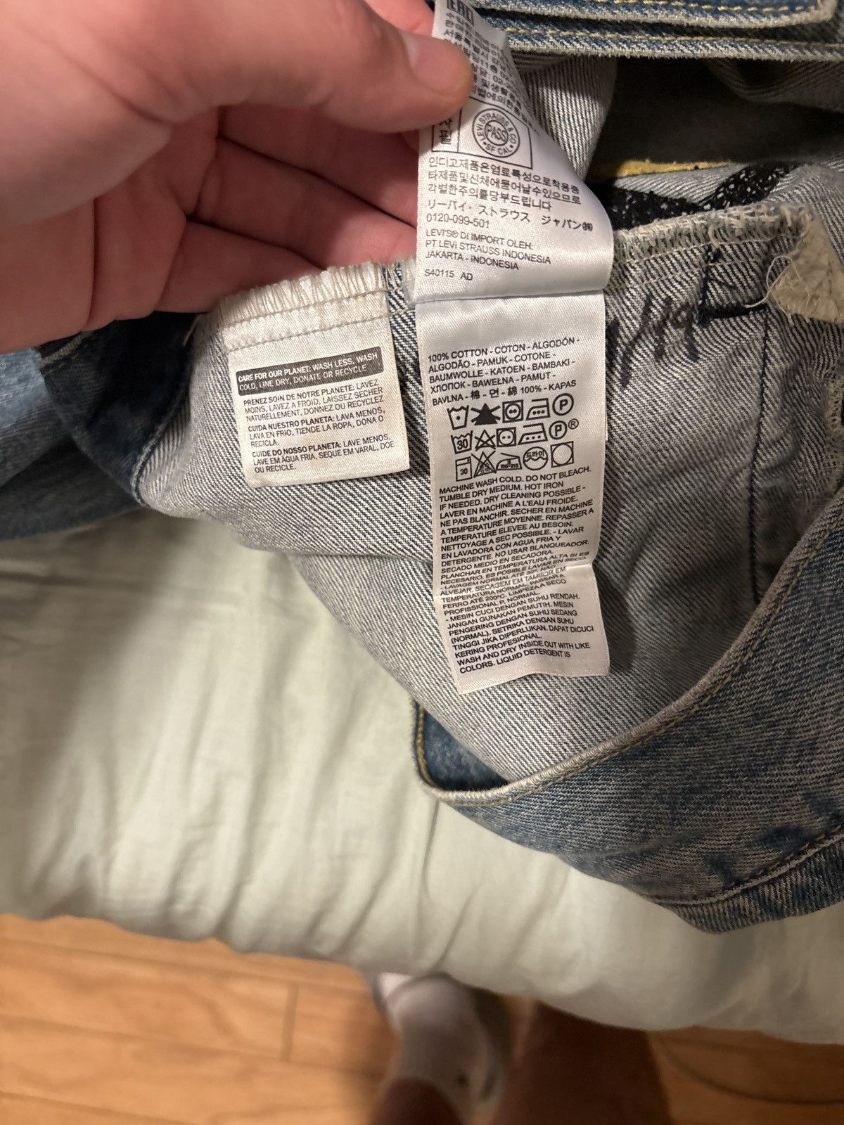 Levi's Levi’s zip-up trucker jacket Size US M / EU 48-50 / 2 - 7 Thumbnail