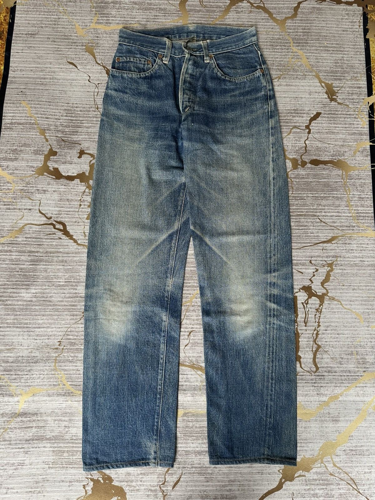 Blue Blue Japan Japanese Brand HR Market Red Selvedge Denim Size US 26 / EU 42 - 2 Thumbnail