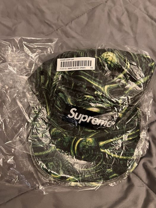 Supreme Supreme H.R Giger Camp Cap Green | Grailed