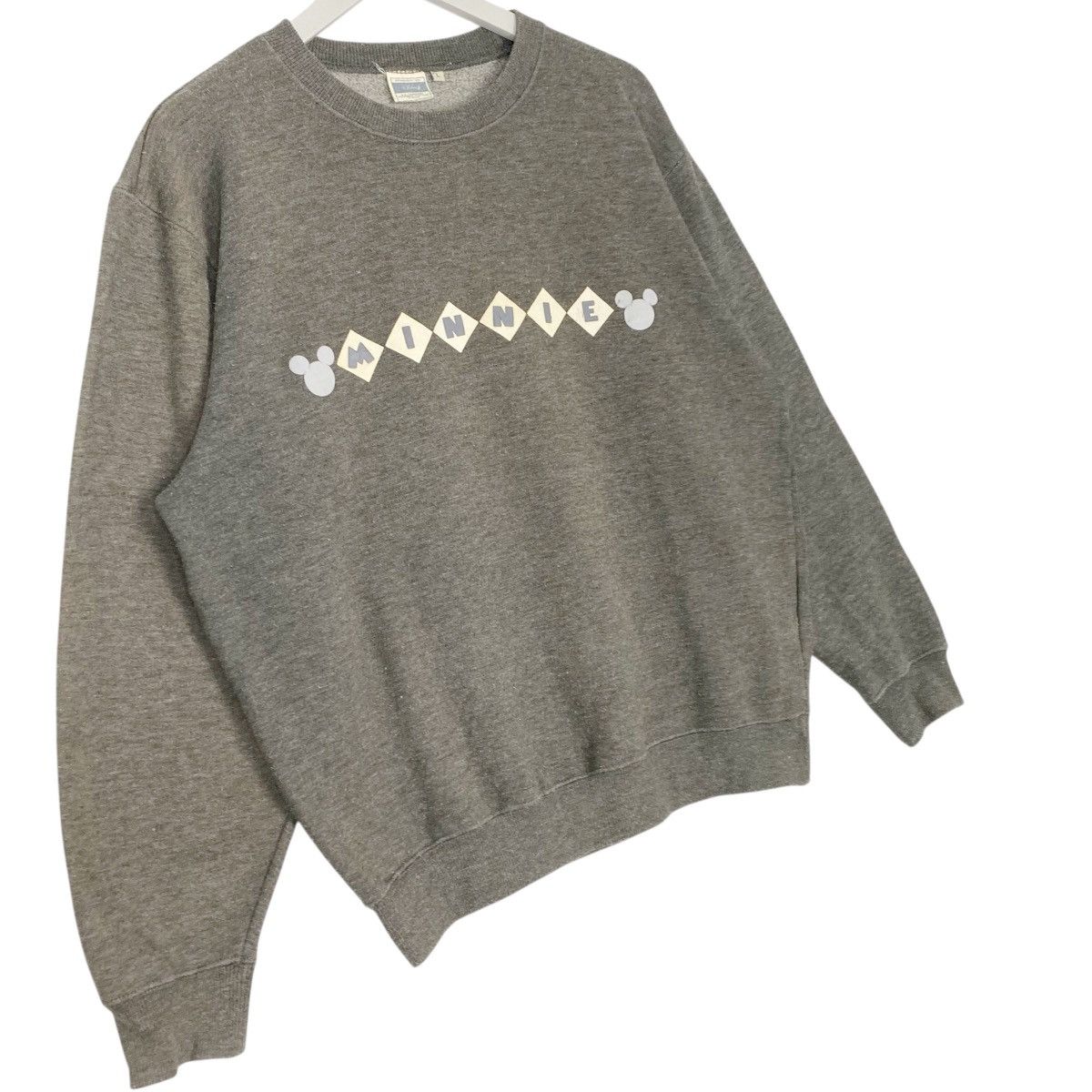 Vintage Disneyland Minnie Crewneck Sweatshirt Gray Size L Sweatshirts Hoodies
