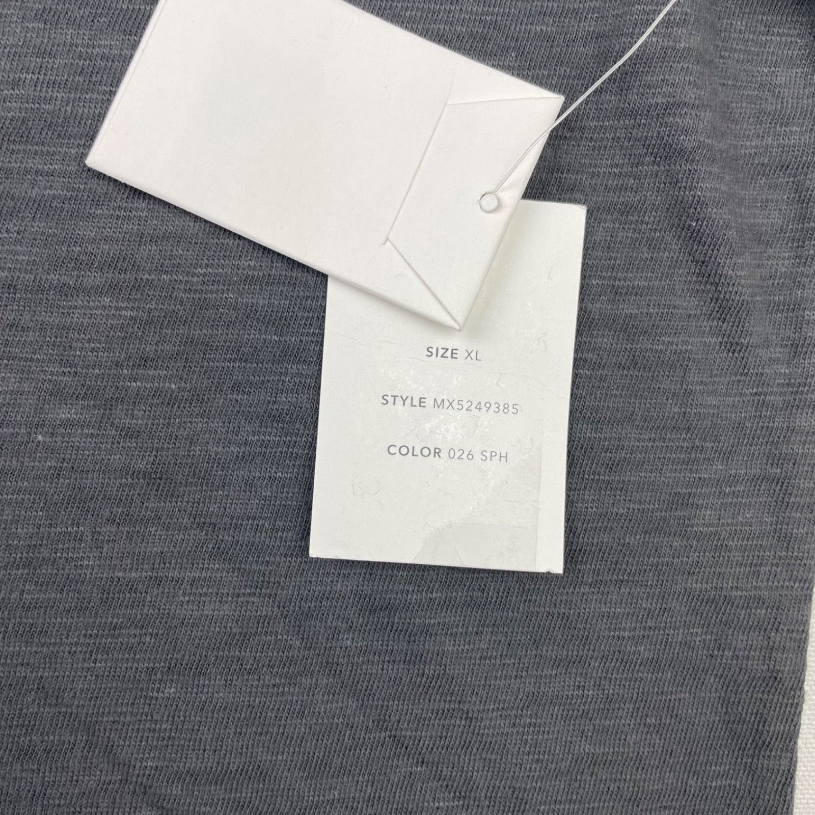 Vince NEW Vince Men's 100% Cotton L/S Henley T-Shirt Gray • XL Size US XL / EU 56 / 4 - 5 Thumbnail