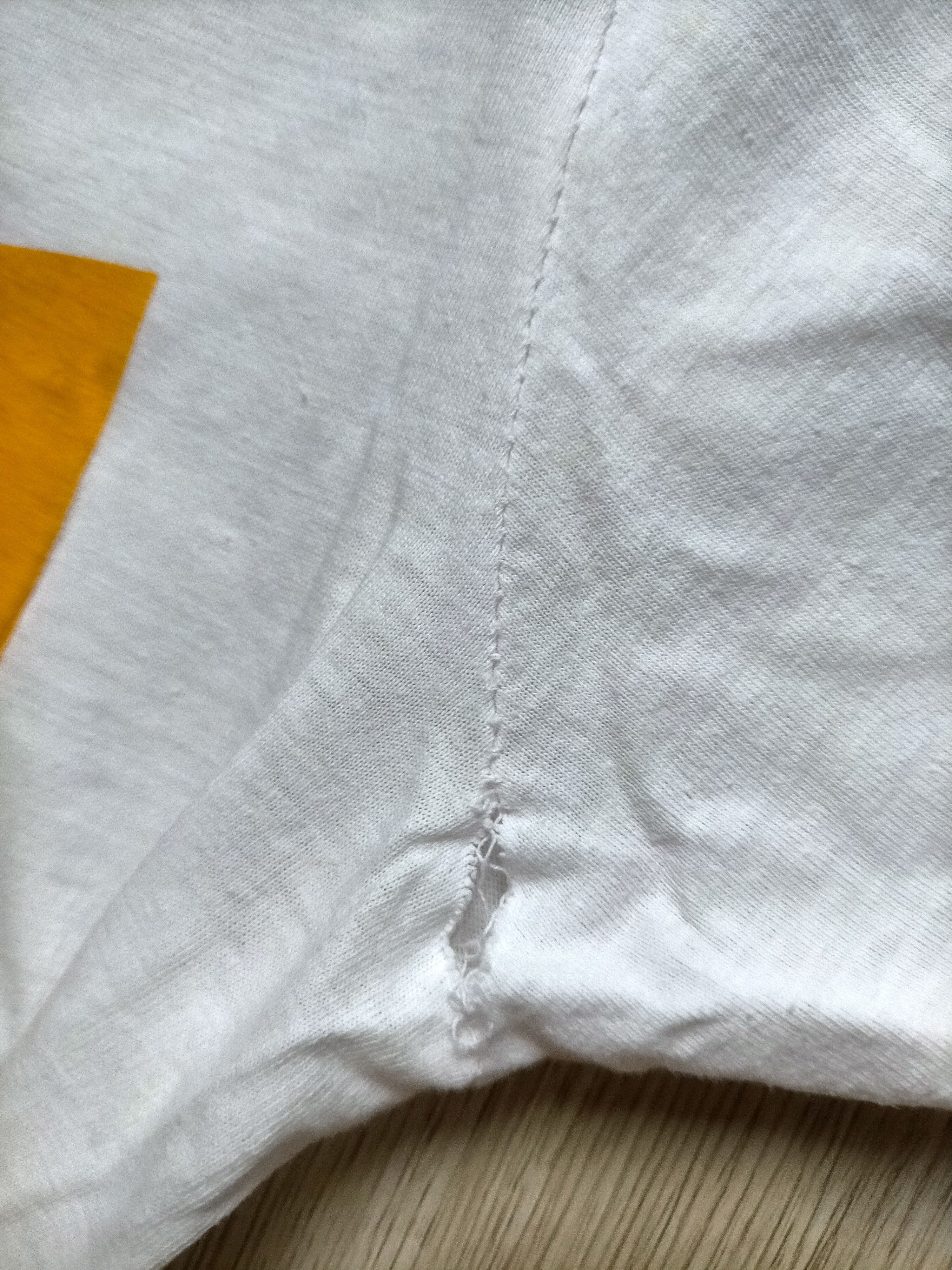 Honda Vintage 80s Honda F-1 single stich distress white tee Size US M / EU 48-50 / 2 - 7 Thumbnail
