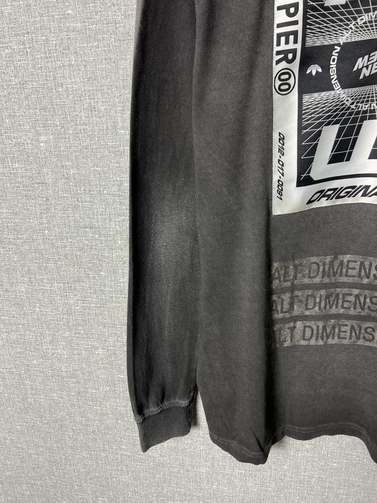 Adidas × Alexander Wang Alexander Wang Adidas Alt Dimension Washed Gray Long Sleeve Size US S / EU 44-46 / 1 - 21 Thumbnail