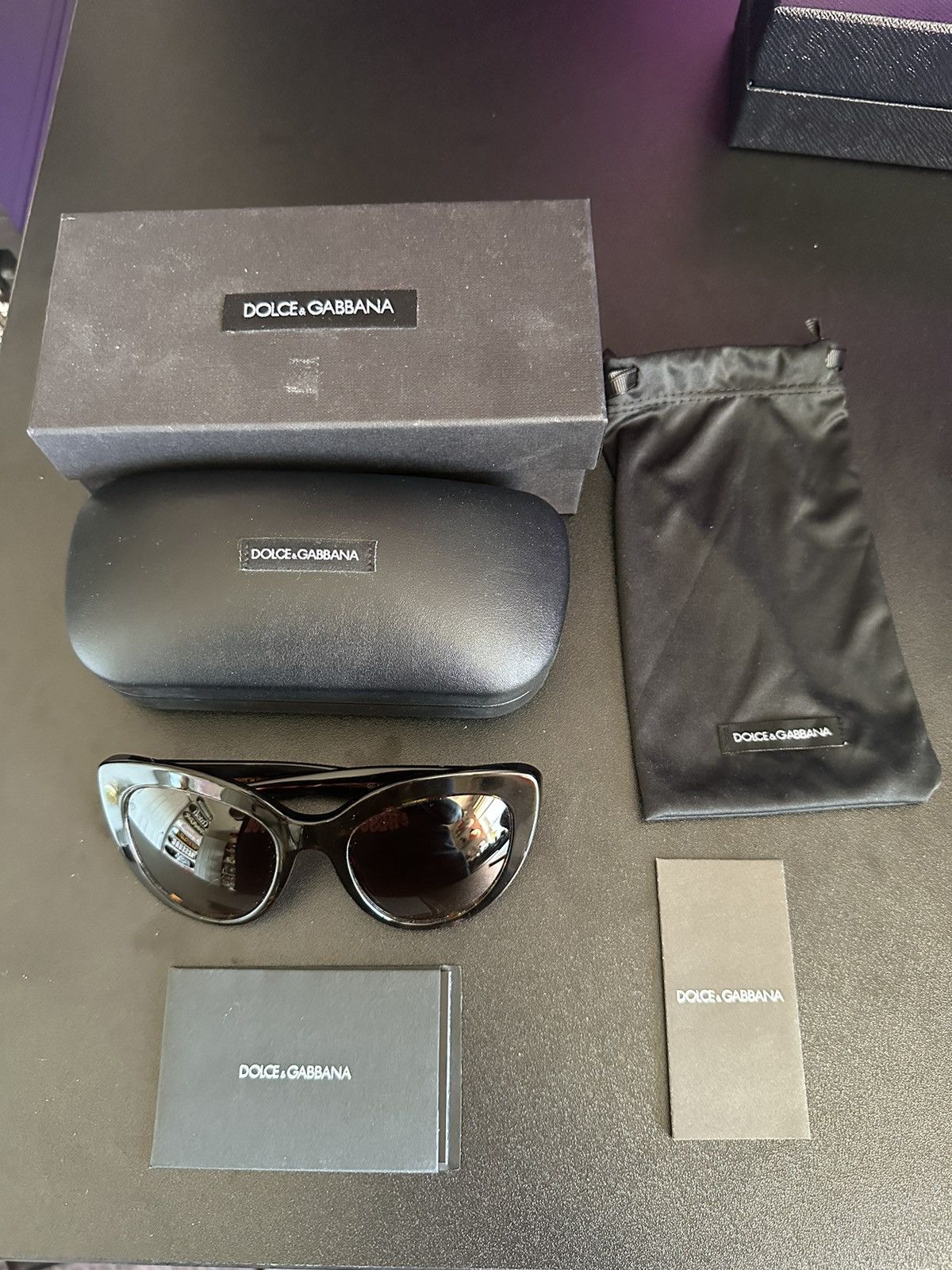 image of Dolce Gabbana Sun Glasses in Tortoise, Women's
