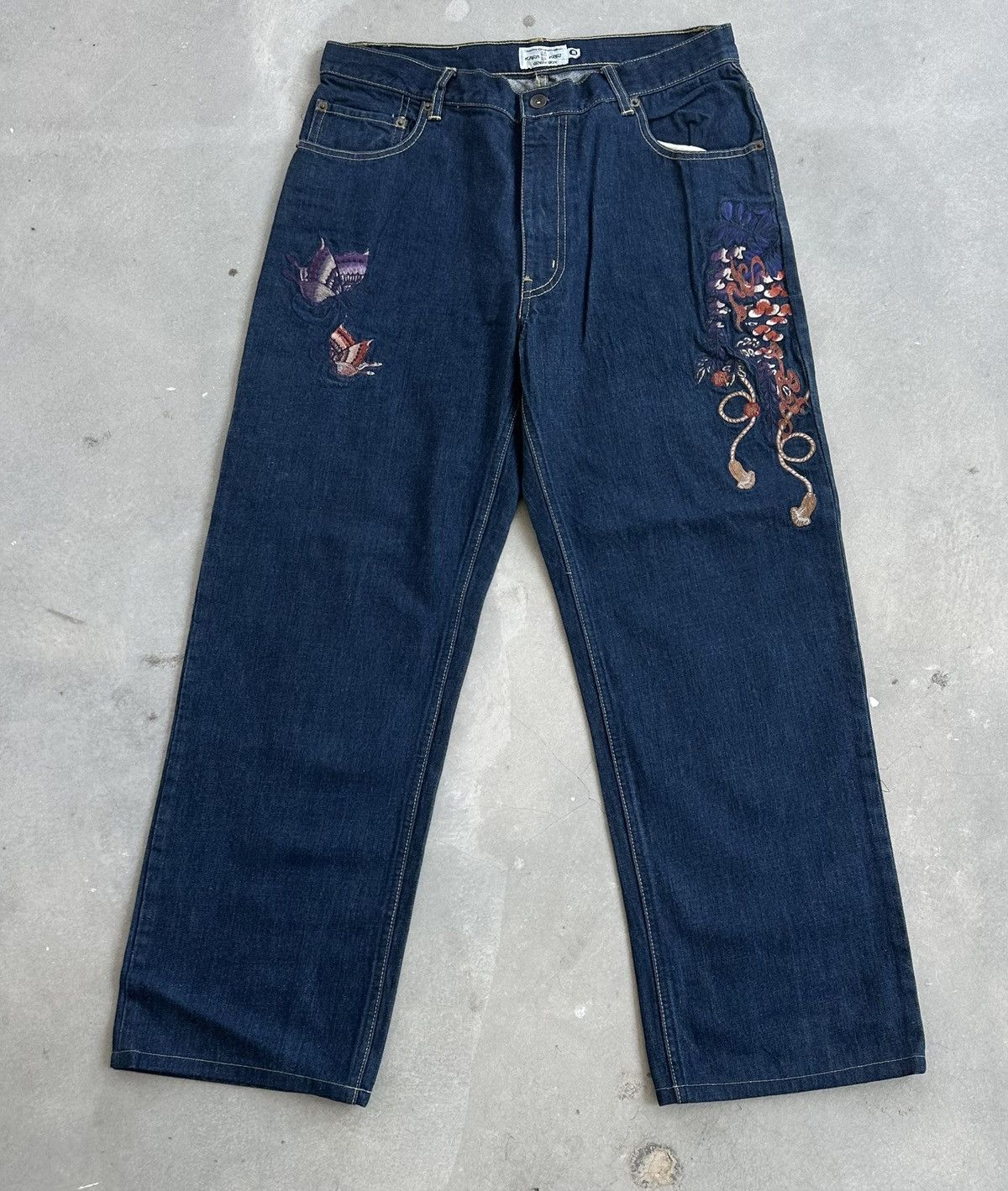 KARA KARAKURI TAMASHII JAPANESE PATTERN PANT Size US 33 - 1 Thumbnail