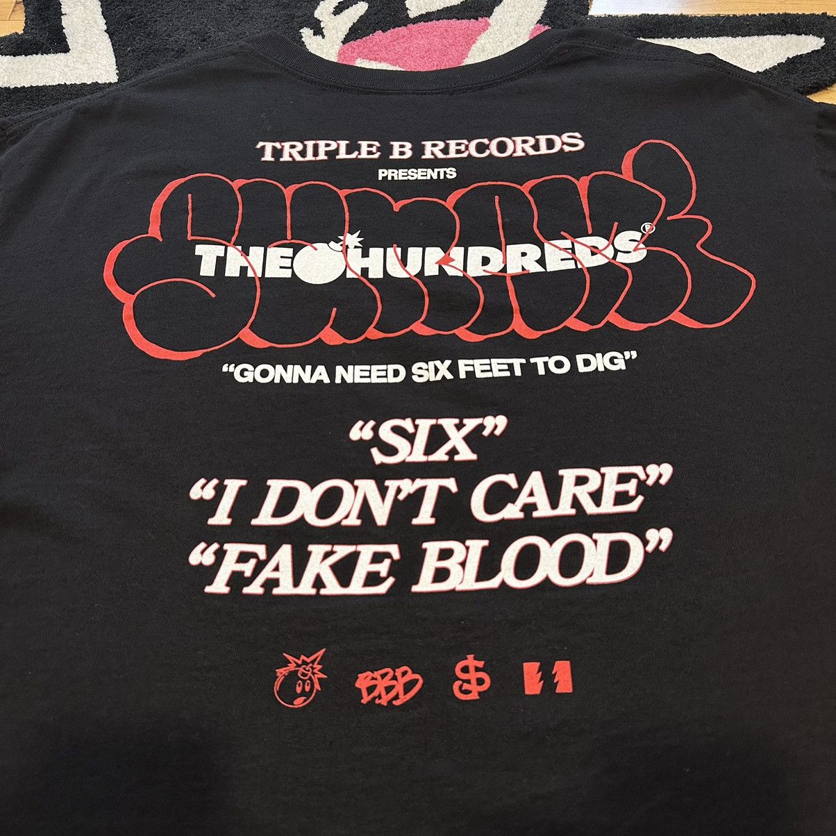 The Hundreds The Hundreds X Sunami X Triple B Records Tee Size US XL / EU 56 / 4 - 4 Thumbnail