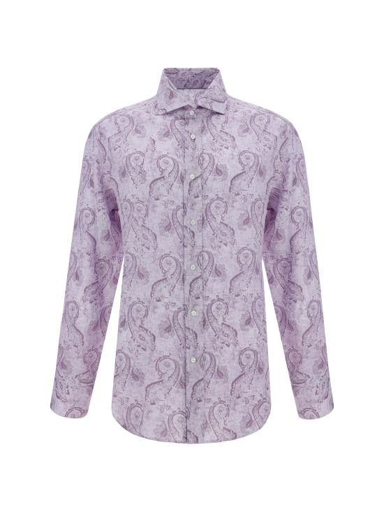 Brunello Cucinelli BRUNELLO CUCINELLI Men Long Tops MM6881718 C002 PURPLE Size US XXL / EU 58 / 5 - 1 Thumbnail