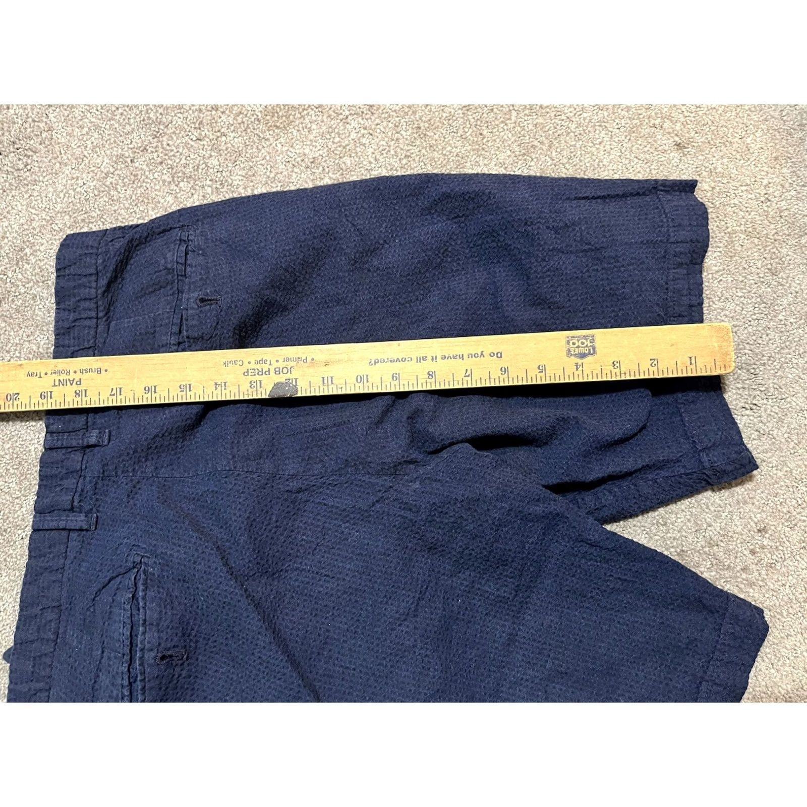 Calvin Klein Calvin Klein Mens Navy Blue Shorts W/ Pockets Size 33 Size US 33 - 4 Thumbnail