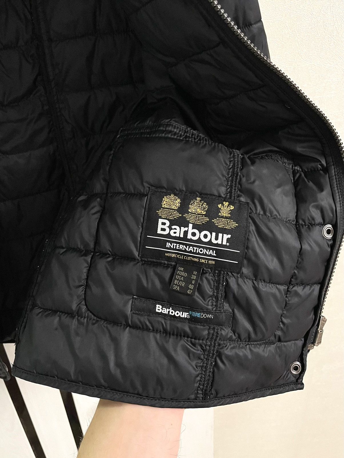 Barbour Barbour International Quilted Belted Broton Jacket US 8 Size M / US 6-8 / IT 42-44 - 8 Thumbnail