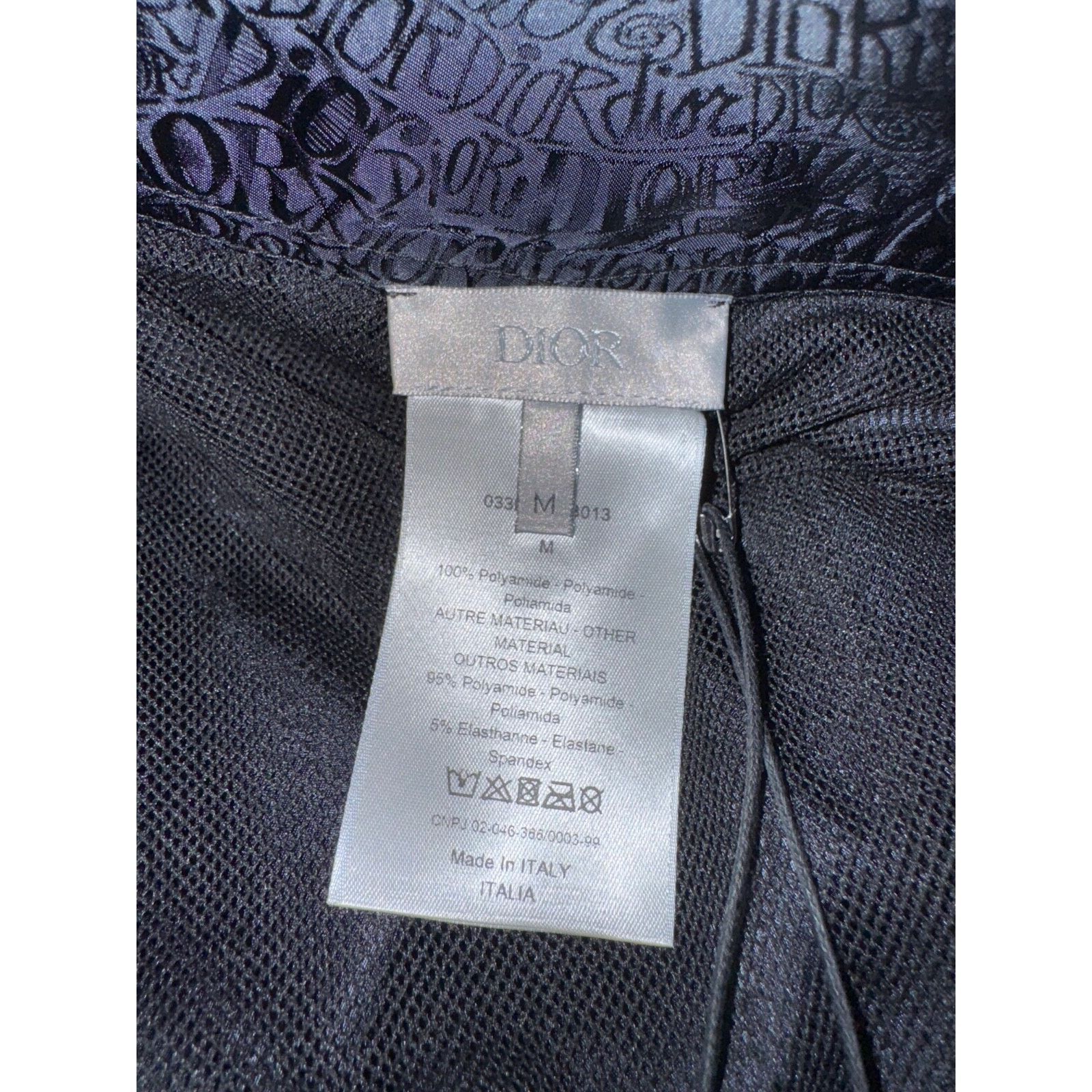 Dior Dior Shawn Stussy Black All Over Logo Boxer Swim Swimming Size US 32 / EU 48 - 10 Thumbnail