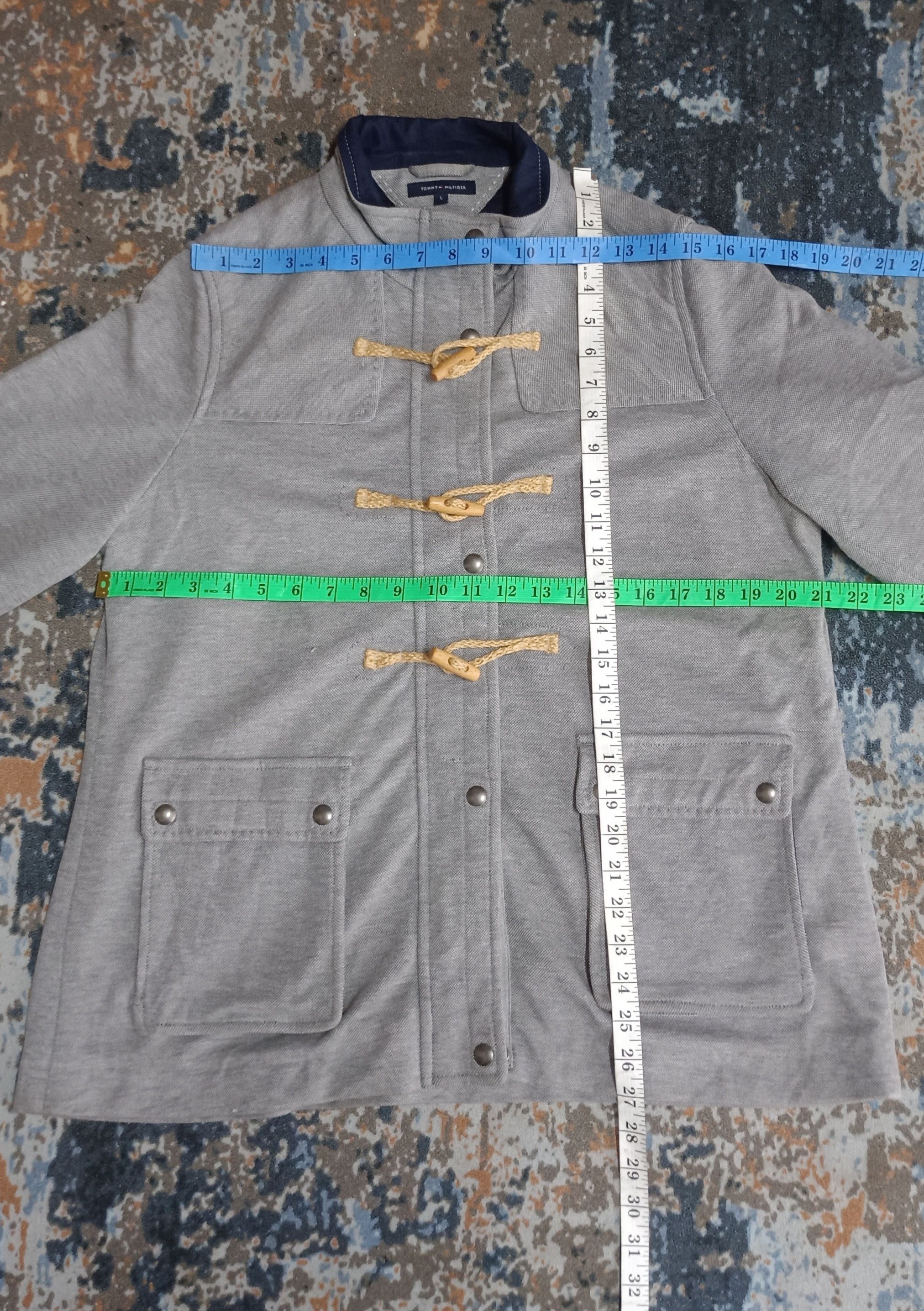 Tommy Hilfiger Rare🔥 Tommy Hilfiger Duffeal Coat Made In Turkey Size US L / EU 52-54 / 3 - 16 Thumbnail