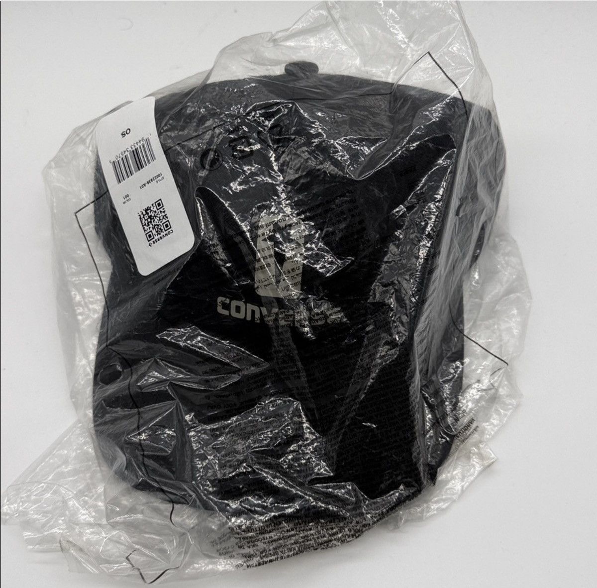 Rick Owens Rick Owens x Converse Black Hat with White Logo Size ONE SIZE - 7 Thumbnail
