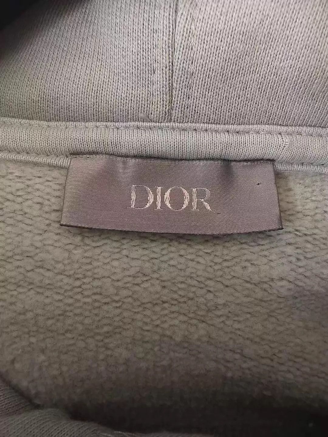 Dior DIOR Light Green Logo Kangaroo Pocket Hoodie Men's XXXL Size US XXL / EU 58 / 5 - 3 Thumbnail
