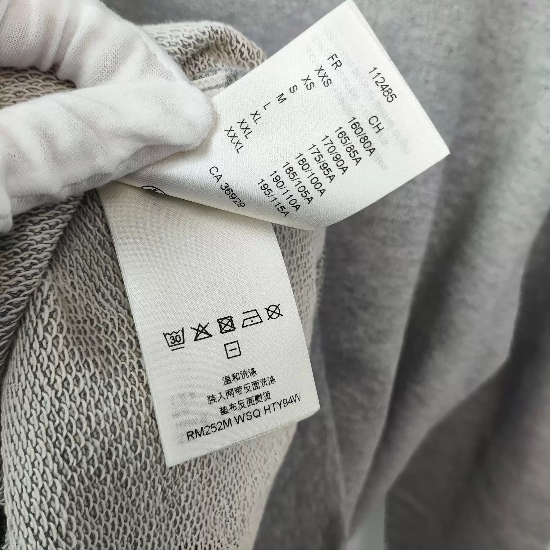 Nigo nigo x FW25 fishing embroidery hoodie gray L new w/ tags Size US L / EU 52-54 / 3 - 8 Thumbnail