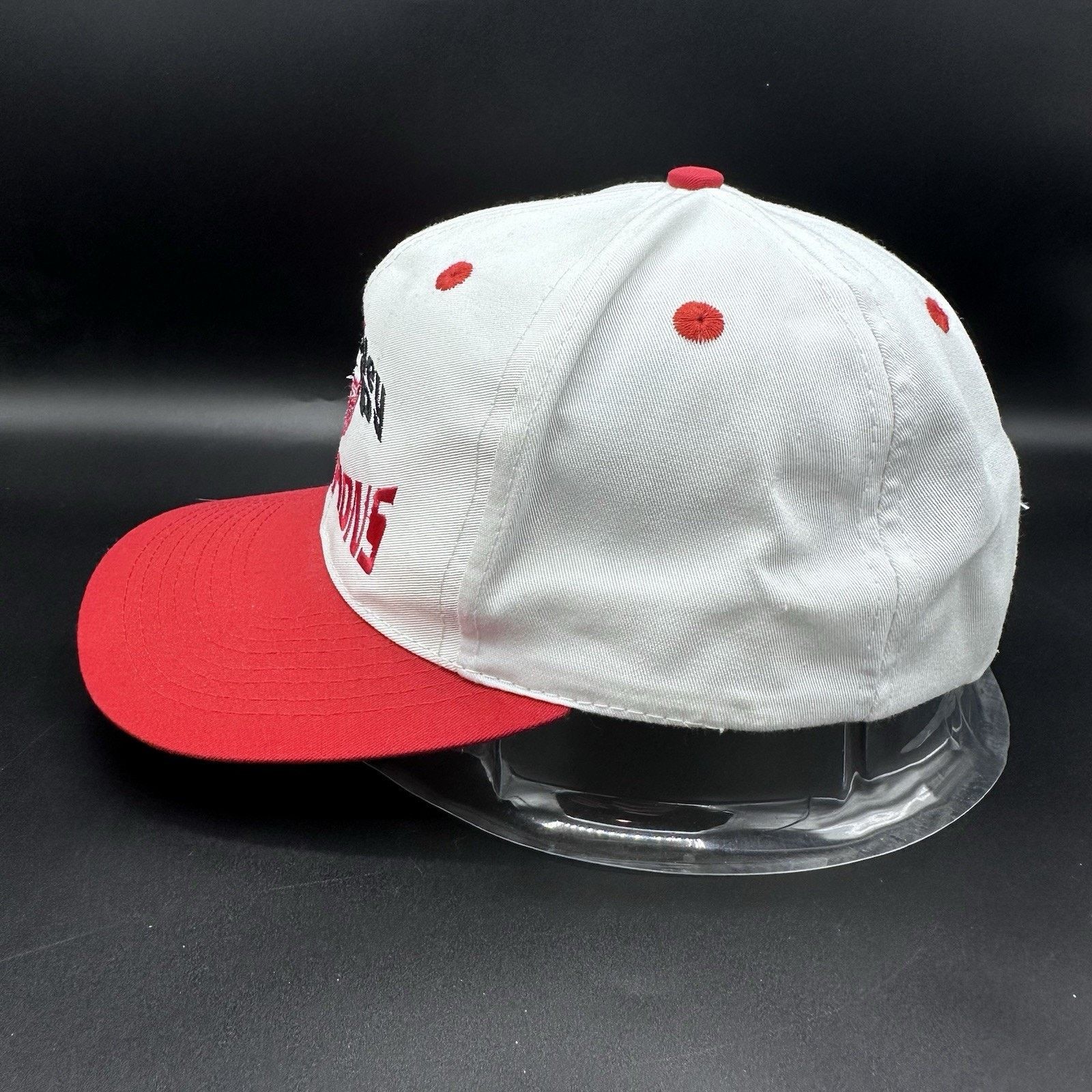 Logo 7 Vintage Detroit Red Wings 1997 Stanley Cup Champs Snapback Size ONE SIZE - 6 Thumbnail