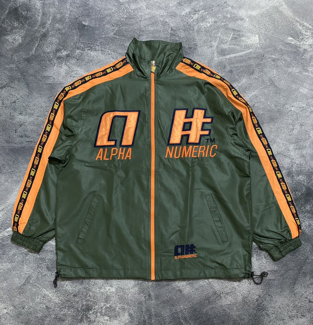 Newest Alphanumeric Skateboarding Windbreaker