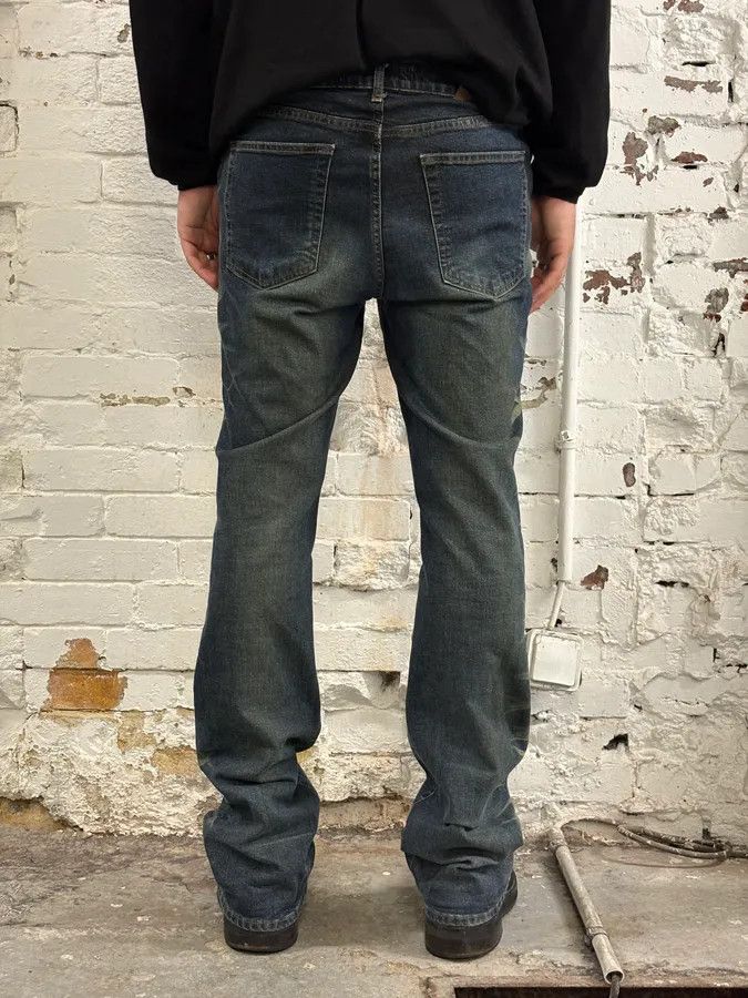 Just Cavalli 2000s Cavalli Blue Denim Washed Jeans Size US 32 / EU 48 - 4 Thumbnail
