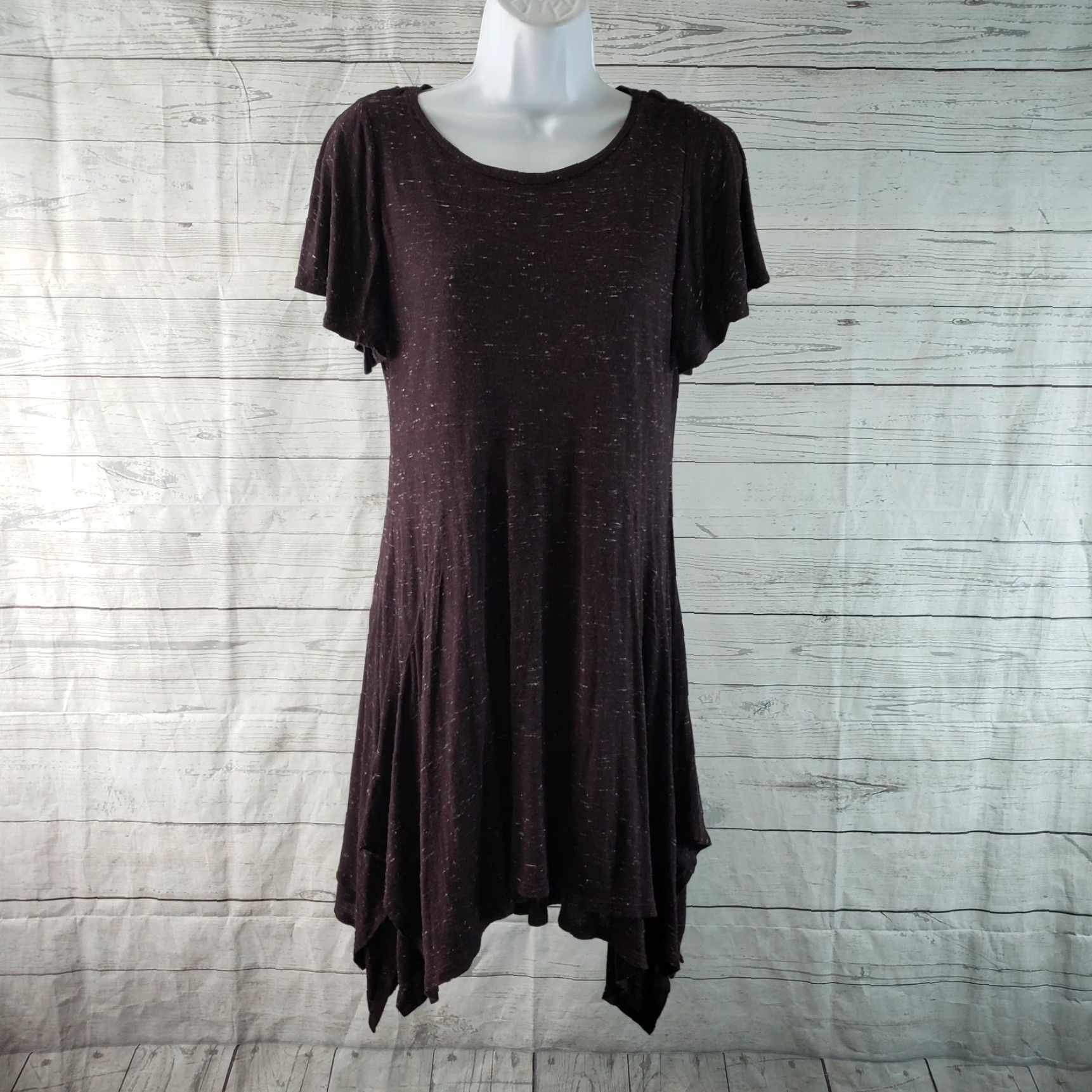 Vintage Dolan Left Coast Collection Womens Melanie Dress Petite Small Plum T-Shirt Dress PS Petite Small Dolan Womens Menus? Size S / US 4 / IT 40 - 2 Thumbnail