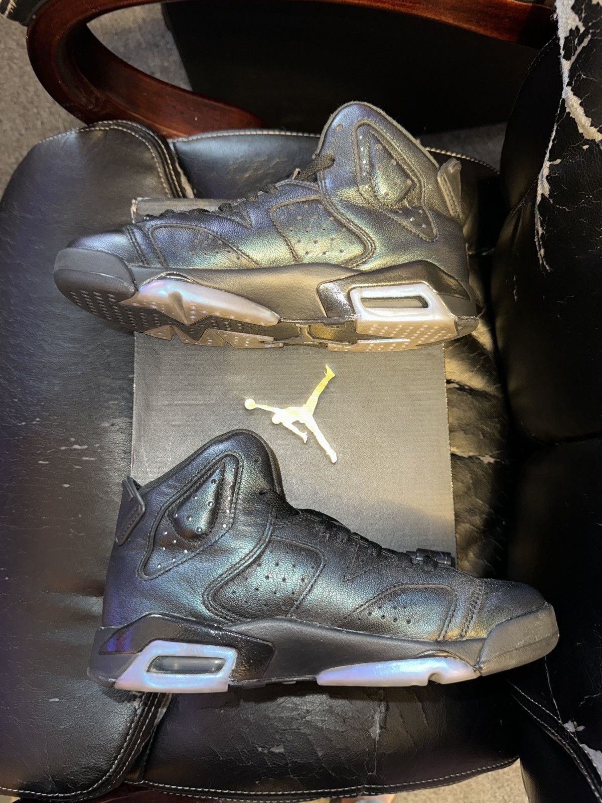 Jordan Brand Air Jordan 6 Retro “Chameleons” Size US 6 / IT 36 - 5 Thumbnail