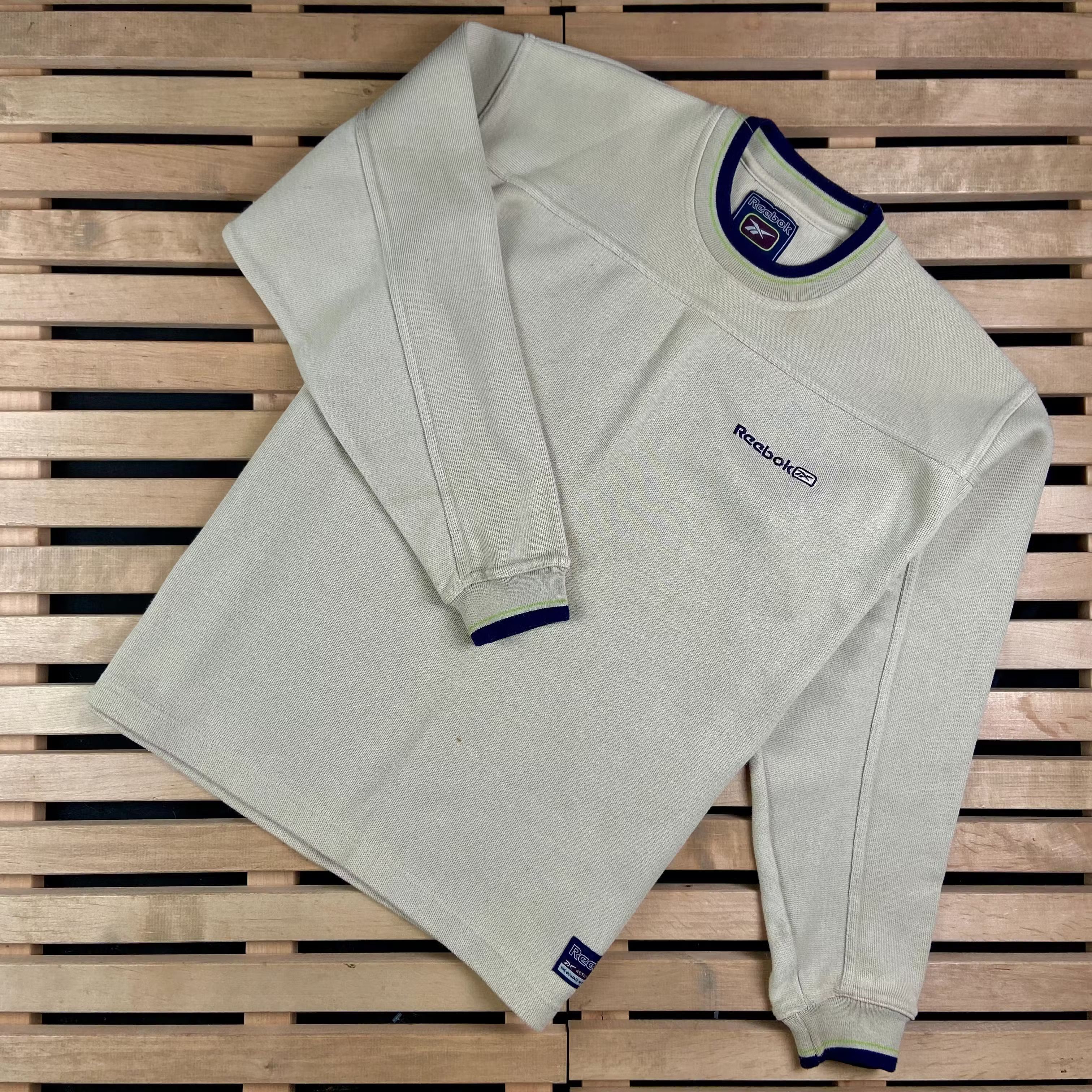 Reebok × Vintage Mens Sweatshirt Reebok Apparel Vintage Size M Size US M / EU 48-50 / 2 - 1 Thumbnail