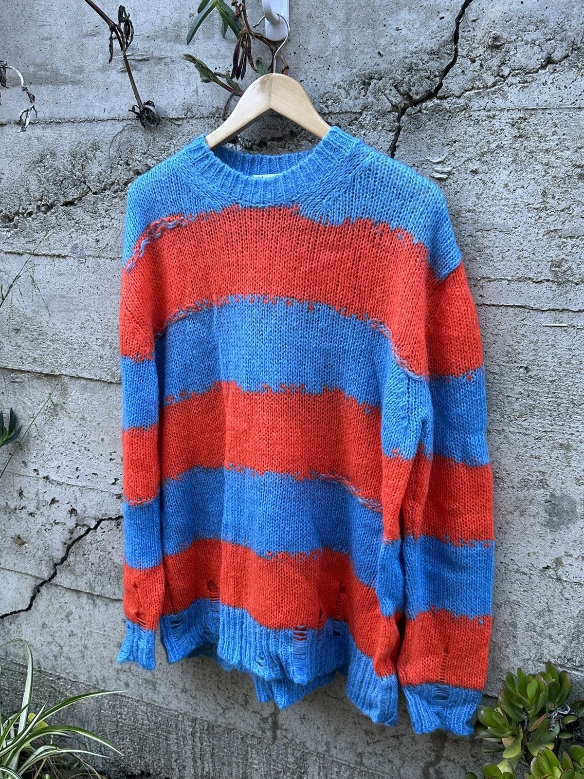 image of Grail Acne Studios Kurt Cobain Italian Distressed Knit, Men's (Size XL)