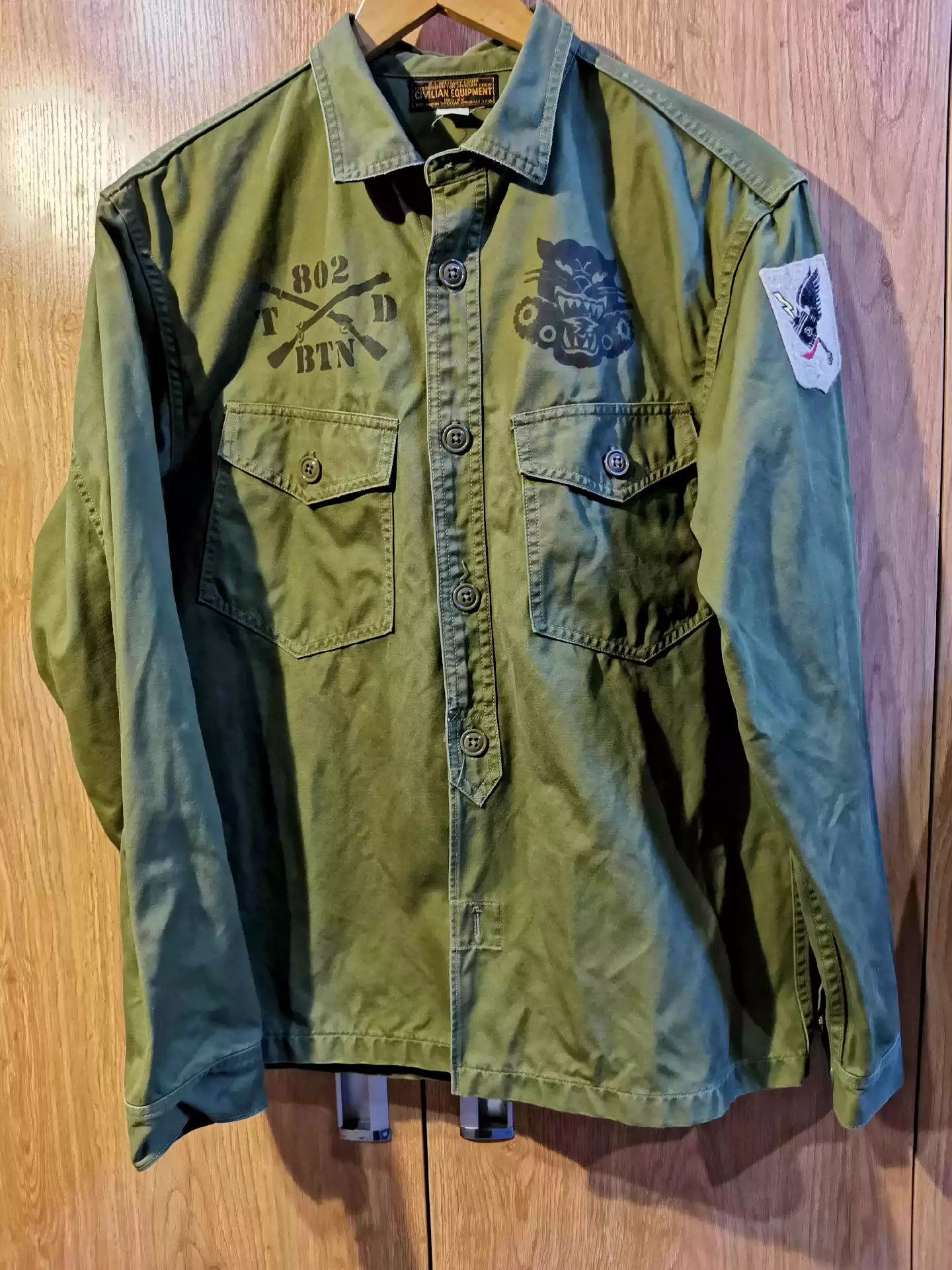 VISVIM 19SS ALBACORE LUNGTA SHIRT L/S GIZA