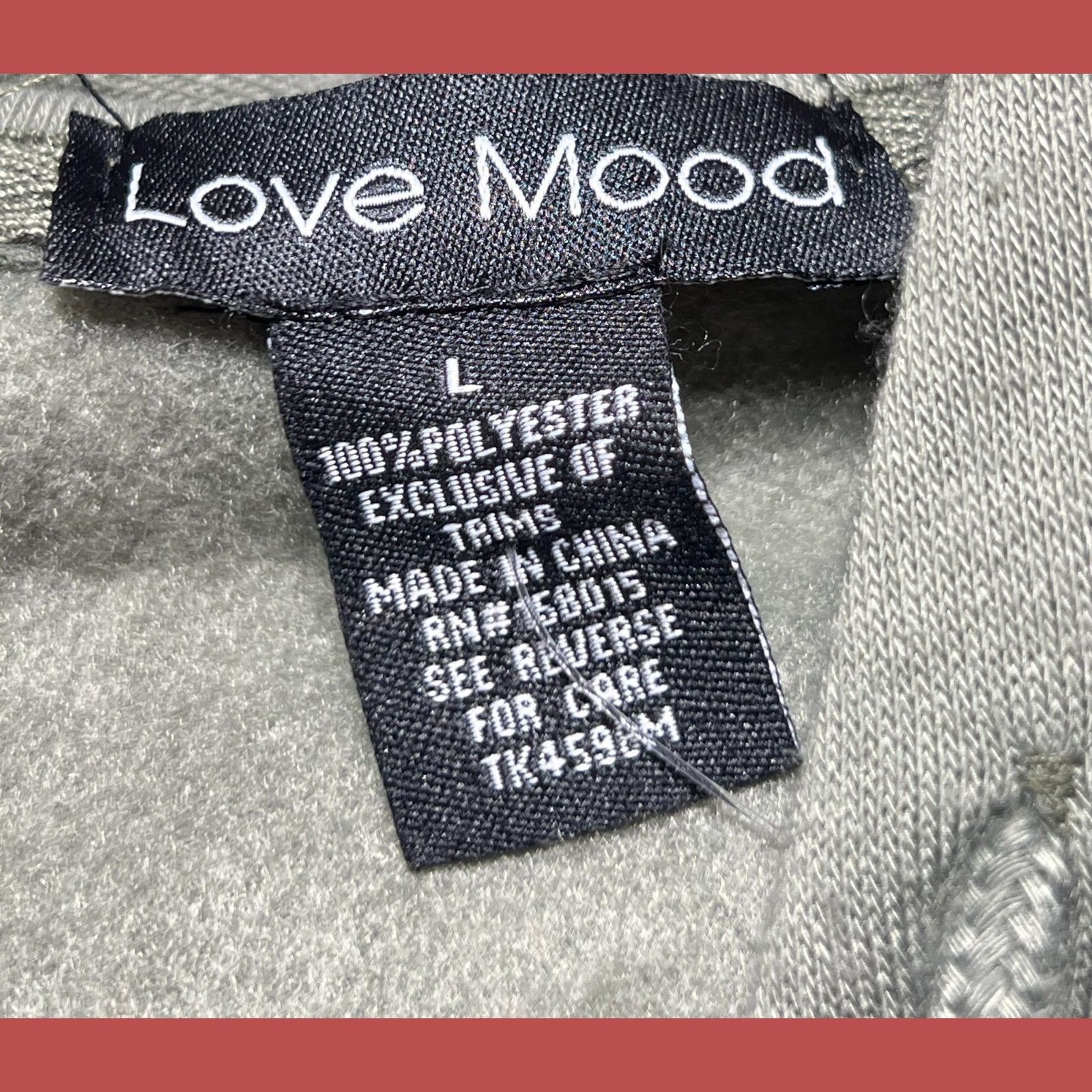 Other Love Mood - Women's Long Sleeve Hooded Sweat - Olive Green - Size L / US 10 / IT 46 - 8 Thumbnail