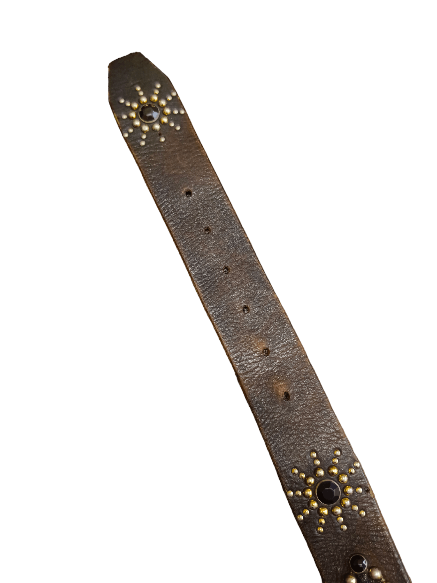 If Six Was Nine SICK STUDD DIAVLO LEATHER X STINGREY BELT(28-33 INCH) Size ONE SIZE - 5 Thumbnail
