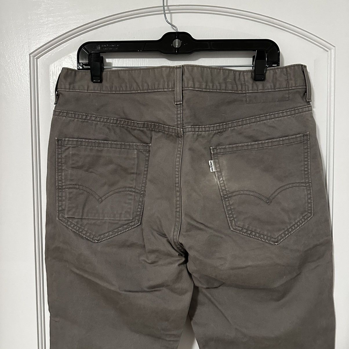 Levi's Levi's 511 Slim Fit Hybrid Chino Trouser Pants, Grey, 36x32 Size US 36 / EU 52 - 4 Thumbnail