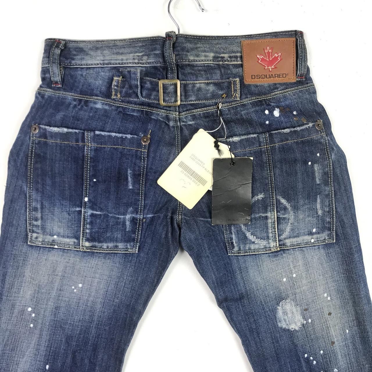 Dsquared2 Rare DSQUARED2 Distressed Painter Jeans Denim Slim Fit Size 30" / US 8 / IT 44 - 4 Thumbnail