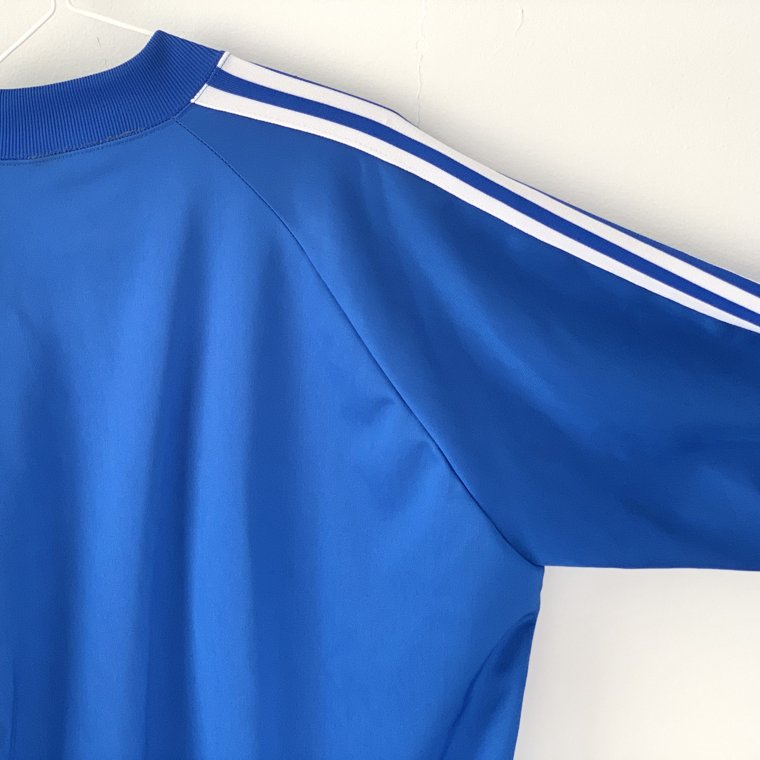 Other Vintage 80s striped zipper warm-up jacket Size US L / EU 52-54 / 3 - 9 Thumbnail