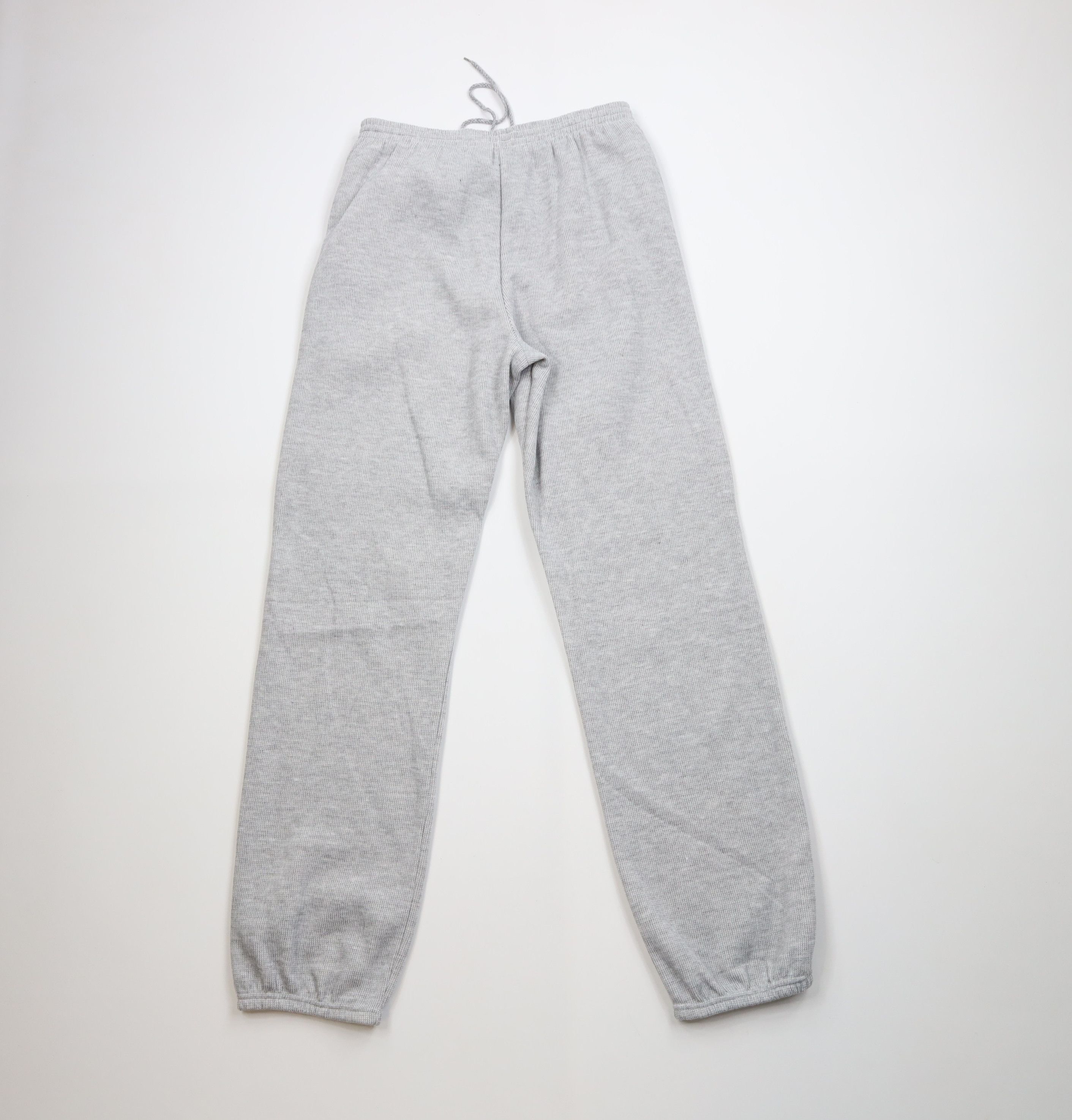 Vintage Vintage 90s Streetwear Triblend Thermal Sweatpants Joggers Size 28" / US 6 / IT 42 - 10 Thumbnail