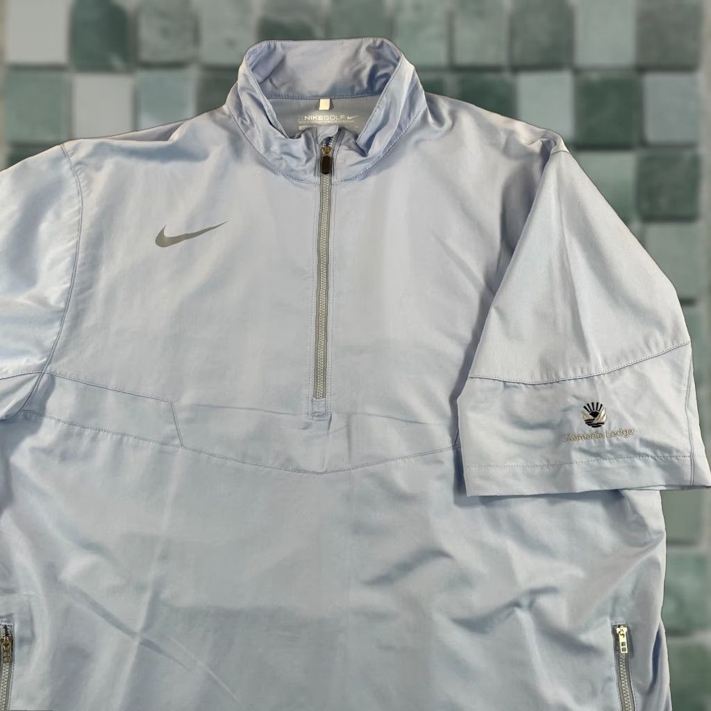 Nike Nike Wind 1/4 Zip Golf Top Men XL Blue NWOT Sport Jacket Size US XL / EU 56 / 4 - 1 Thumbnail