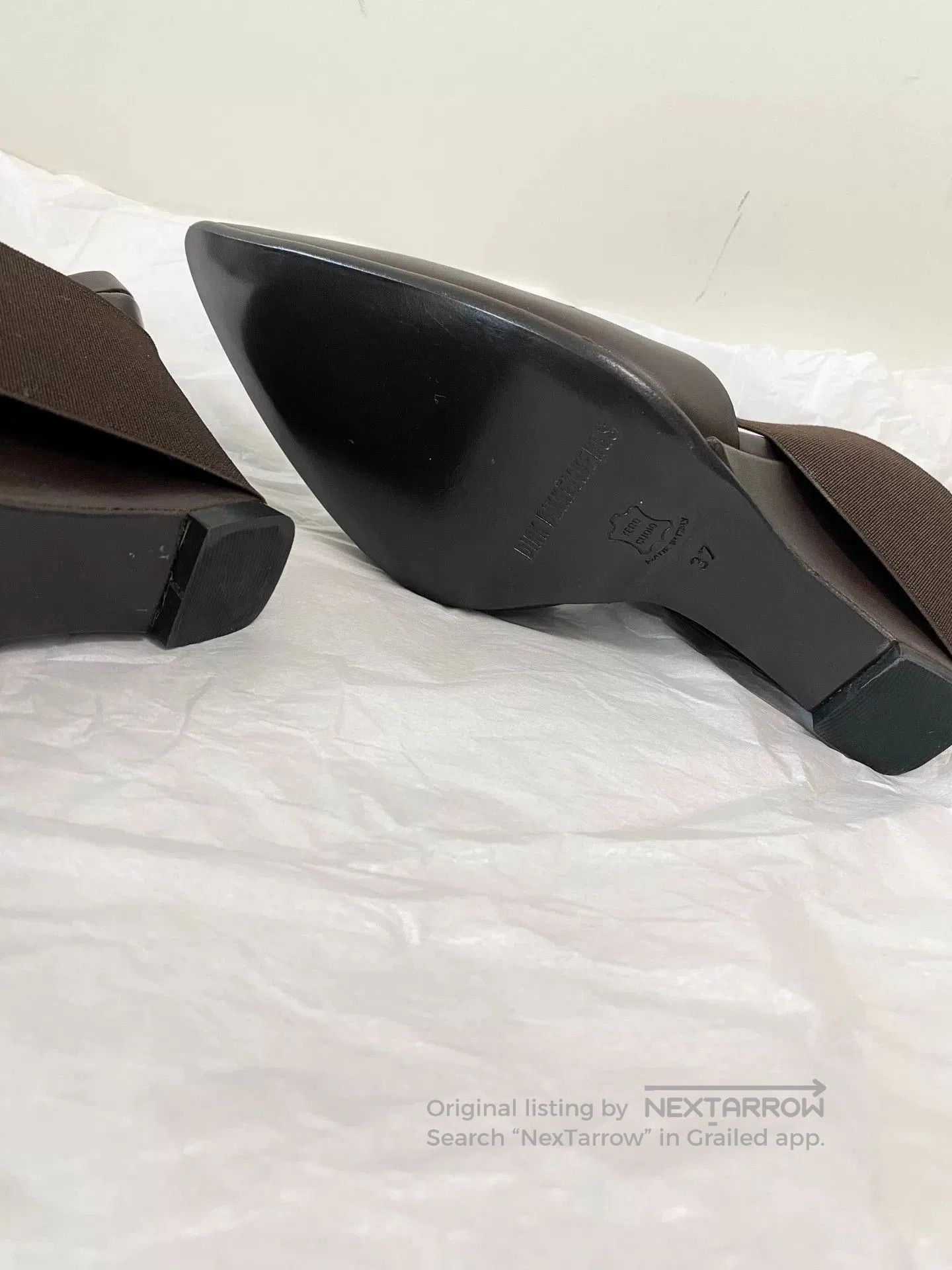 Dirk Bikkembergs Dirk Bikkembergs Pointed Toe Wedge Mules. Size US 6 / IT 36 - 8 Thumbnail