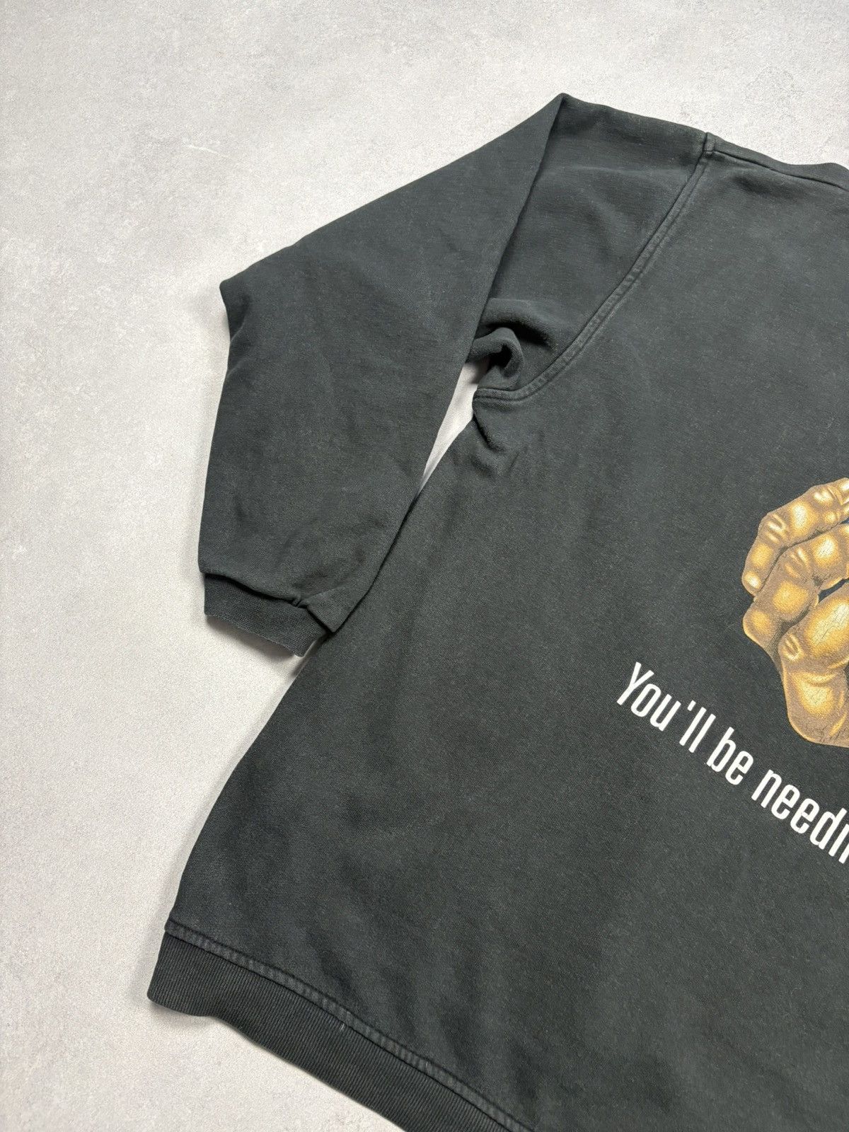 No Fear Vintage No Fear 90s “You'll be needing these” Sweatshirt Y2K Size US XL / EU 56 / 4 - 4 Thumbnail