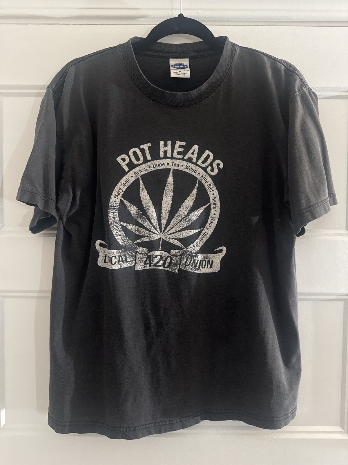 Vintage Vintage boxy Pot head 420 tee Size US M / EU 48-50 / 2 - 2 Thumbnail