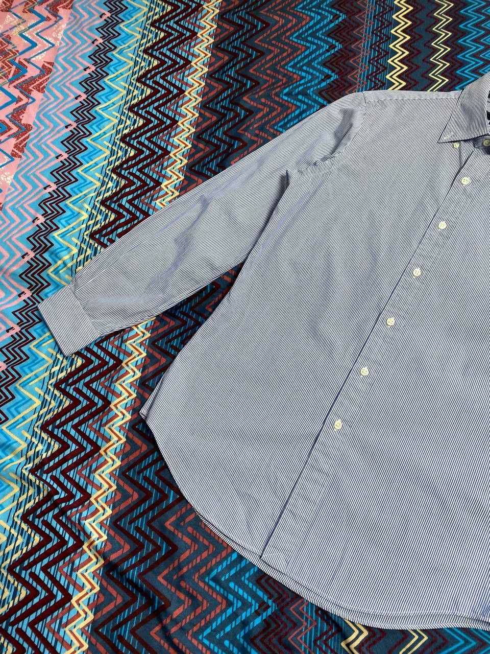 Ralph Lauren Vintage Y2K shirt striped Ralph Lauren classic fit logo Size US S / EU 44-46 / 1 - 6 Thumbnail