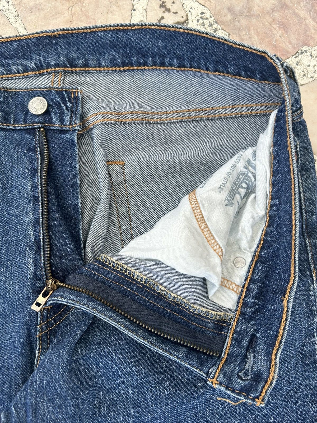 Levi's Levis 511 Denim Blue Vintage Size US 34 / EU 50 - 7 Thumbnail