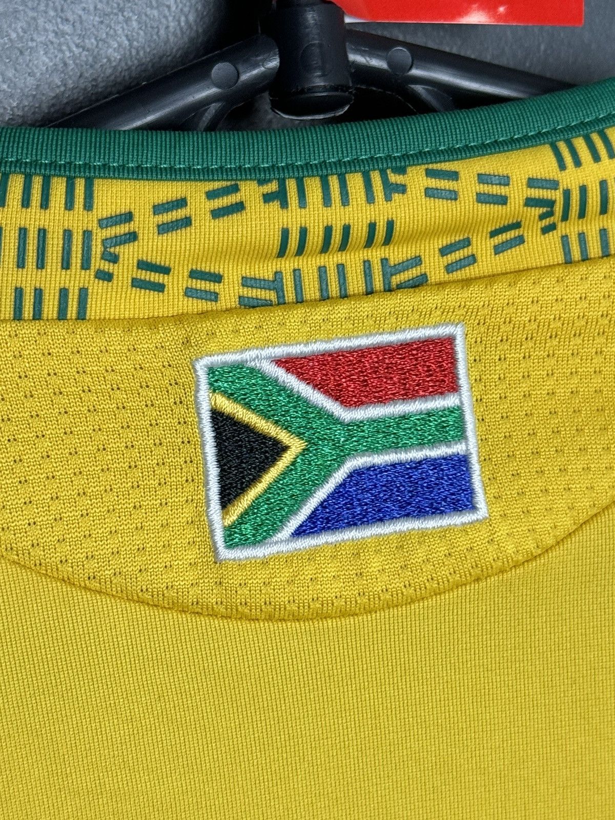 Adidas South Africa National Team 09/11 Home Football Jersey Shirt Size US L / EU 52-54 / 3 - 12 Thumbnail
